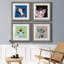 «Playful Nature», ensemble de 4 reproductions sur toiles encadrées-1892698036-1892698039-1892878155