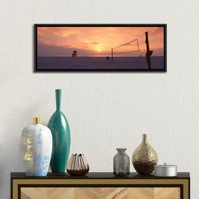 " Sunset Over A Beach, Gulf Of Mexico, Venice Beach, Venice, Florida, USA " by Panoramic Images