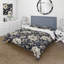 Ensemble de housse de couette damassé beige foncé-273781760