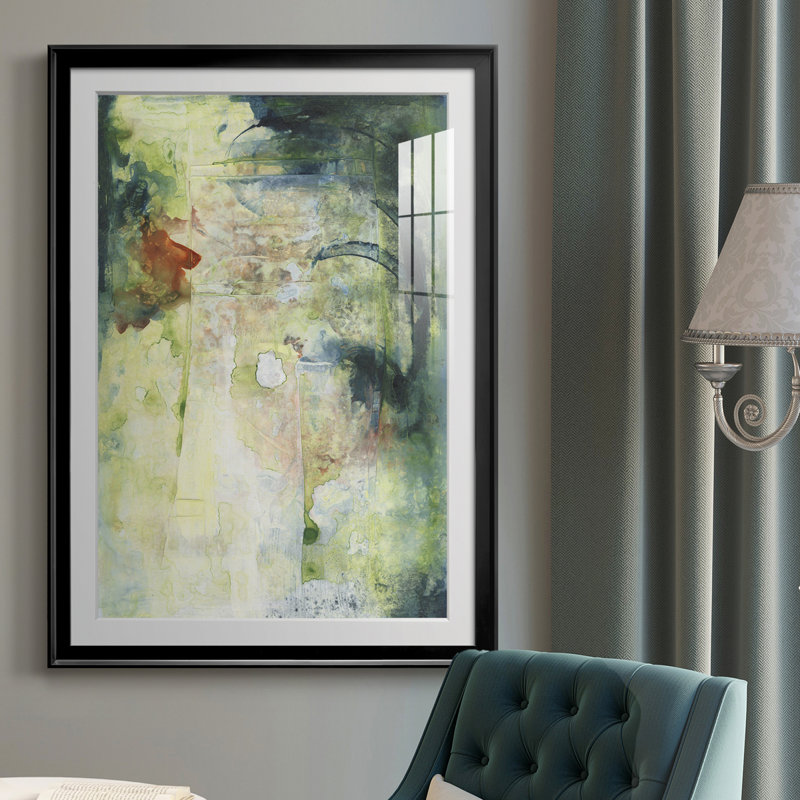 Nature's Elements II, reproduction encadrée de qualité supérieure - prête à être accrochée, Noir