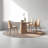 Modern Round Solid Wood Dining Table-1646382520