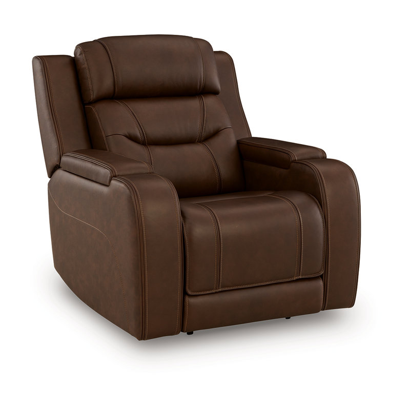 Fauteuil inclinable électrique avec sièges Knightington, Marron foncé