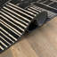 Tapis noir anti-dérapant Block Stripe-277571607