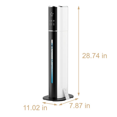 2.4 Gallon Ultrasonic Cool Mist Humidifier