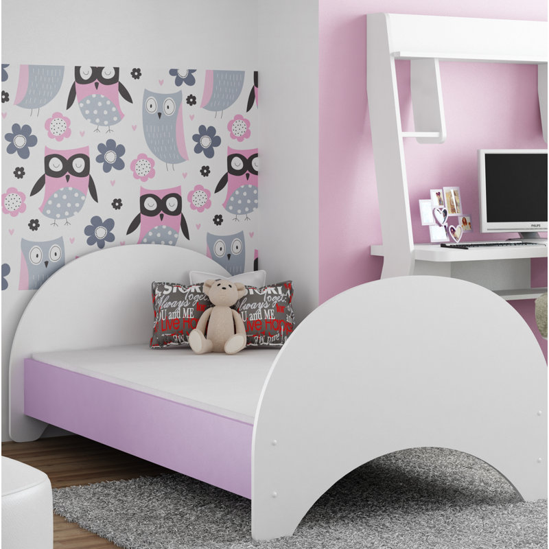 Deborah European Toddler (80 X 160cm) Standard, White/Light purple