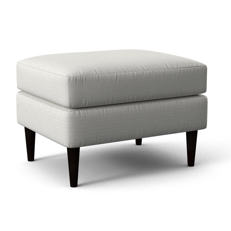 Potter Ottoman, Azure Polyester 71551L51, City Dark