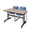 Table de nidification Nickilis, 2 chaises empilables Zeng-32668109-32668116