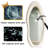 Amon Full Length 63" x 24" Mirror Velvet Wavy Floor Mirror-378693743