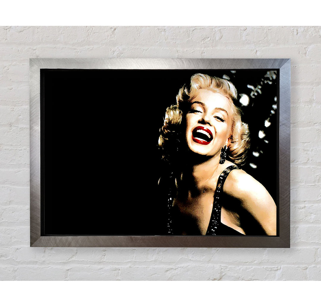 Marilyn Monroe Sparkle - Einzelner Bilderrahmen Kunstdrucke