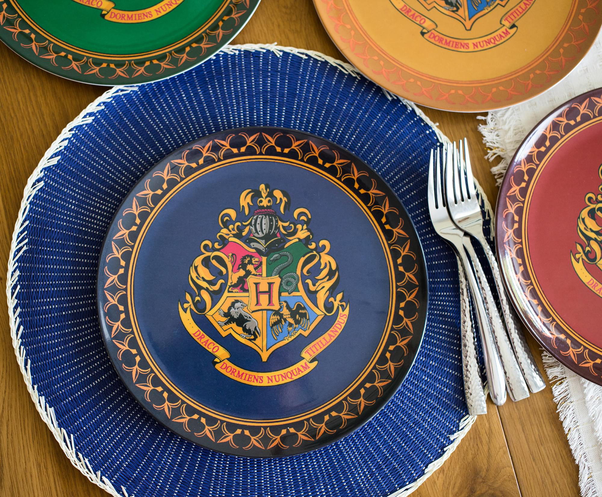 Harry Potter House Colours Plate