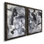 «Black & White Mix III», ensemble de 2 reproductions d'art encadrées-291835853-291835863