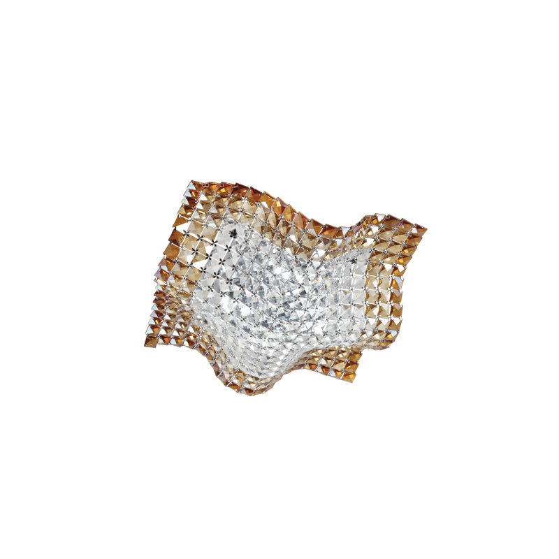 Cyrus Flush Mount, 12cm H x 44cm W x 44cm D