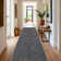Modern Rainbow Striped Machine Washable Rug Stain Resistant Easy Cleaning Indoor Carpet With Non-Slip Backing Low Pile Floor Cover Non Shedding Folding Rug