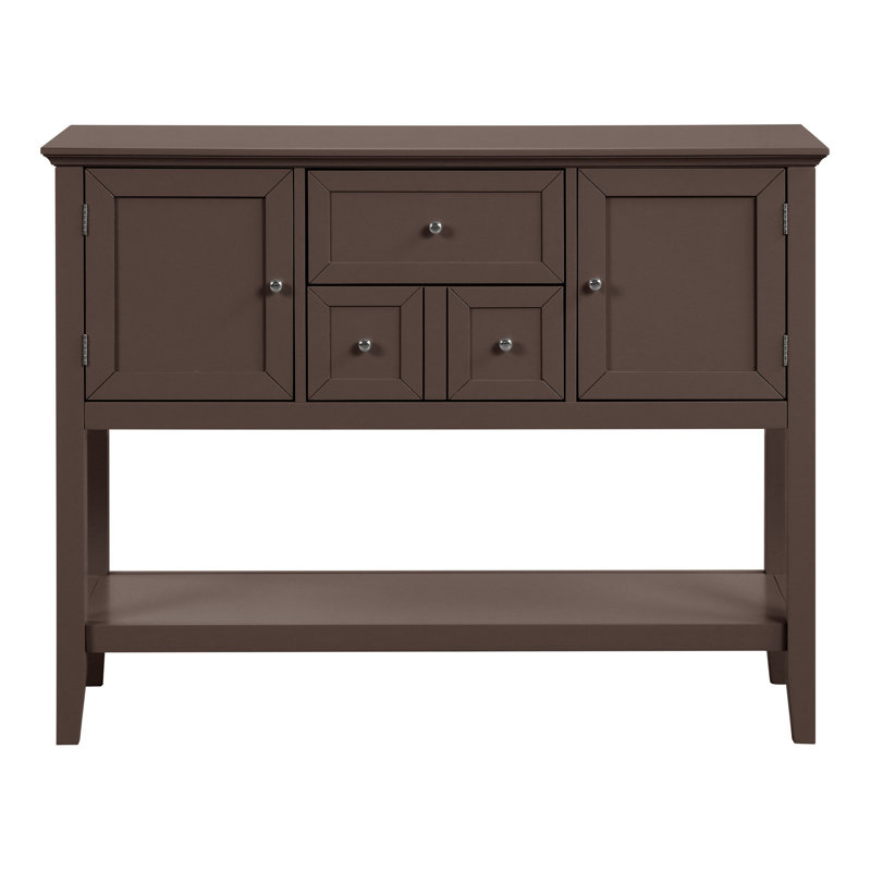 Buffet 44 po avec rangement ChicCraft - brun, Brun