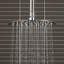 Signature Hardware 10" Contemporary Low Profile Shower Head with 12" Ceiling Mount Arm-1038235241