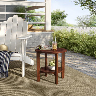 Table basse et table d'appoint en teck Burgos -% 100 bois de teck