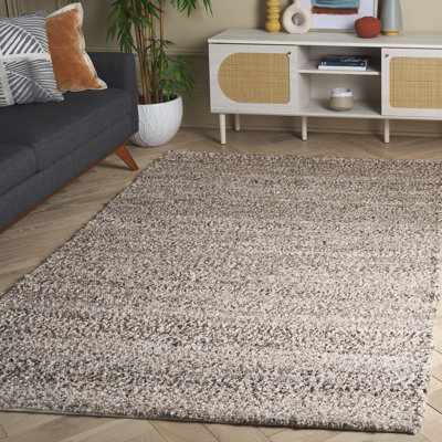 Attaway Pit Loom Pet Yarn Solid Color Rug