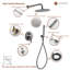 Robinet de douche Calder avec valve brute-61901572