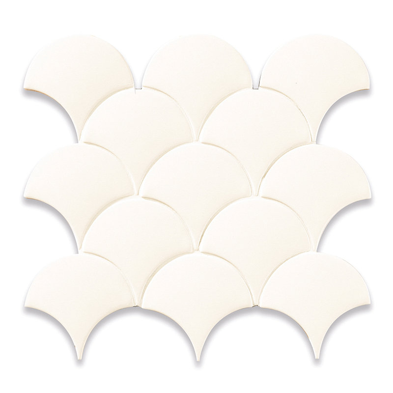 5" x 5" Ceramic Wall Tile, Sea Pearl
