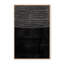 Abstract Blackened Line by  - Picture Frame Painting on Paper-131284569-81386955-131298036