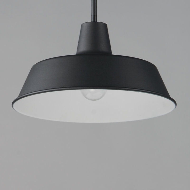 Luminaire suspendu d'extérieur Jorgie, Noir
