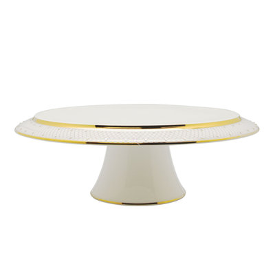Princess Gold Bone China Cake Stand