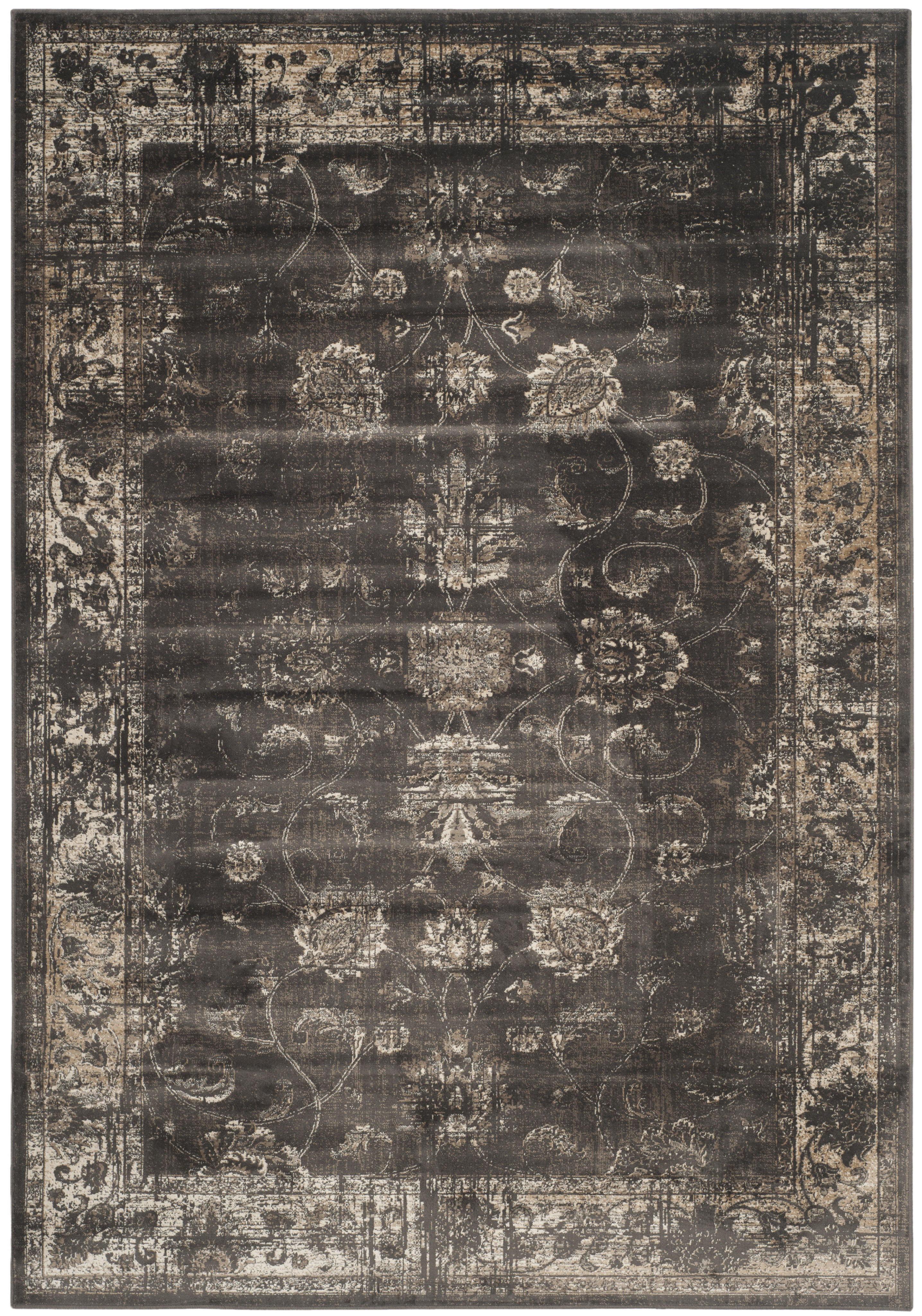 Reading Oriental Viscose Hand Woven Area Rug
