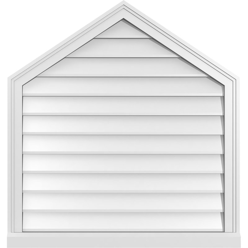 Ventilé à pignon non-fonctionnel Signature, H 34 po x l 32 po x P 2 po