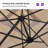 9' Square Medium Cantilever Umbrella with Base and 360-degree Rotation-67120606