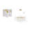 12 - Light Dimmable Geometric Chandelier