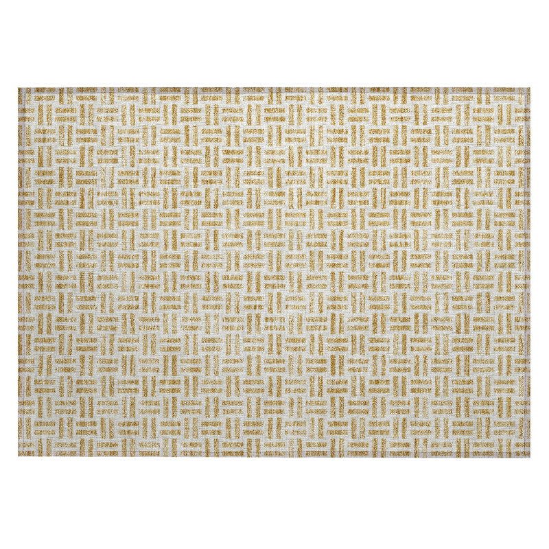 Aquaisha Geometric Indoor Rug, Rectangle 1'8" x 2'6"