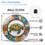 Horloge murale 12 pi