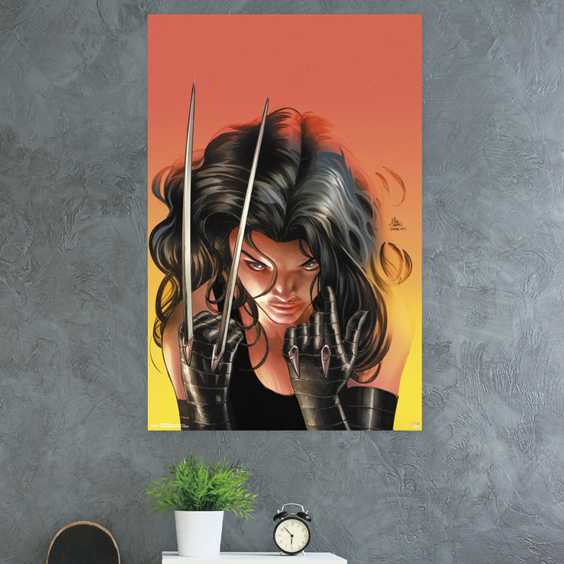 Impression sur papier x-23-griffes