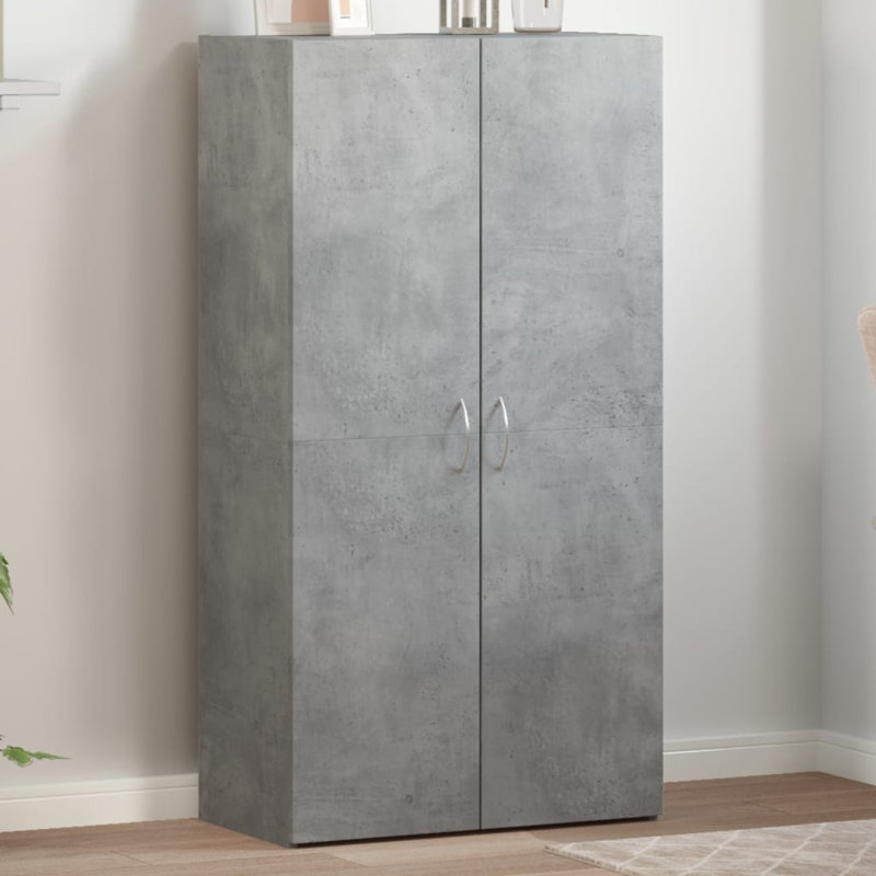Storage Cabinet, Concrete Grey