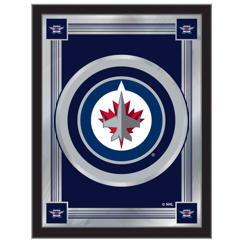 « logo mirror », impression encadrée NHL, Winnipeg Jets