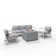 Annifer 5 - Person Patio Conversation Sets with Cushions