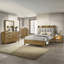 Transitional Brown Finish Dresser With 6X Storage Drawer Bedroom Furniture 1Pc Solid Rubberwood