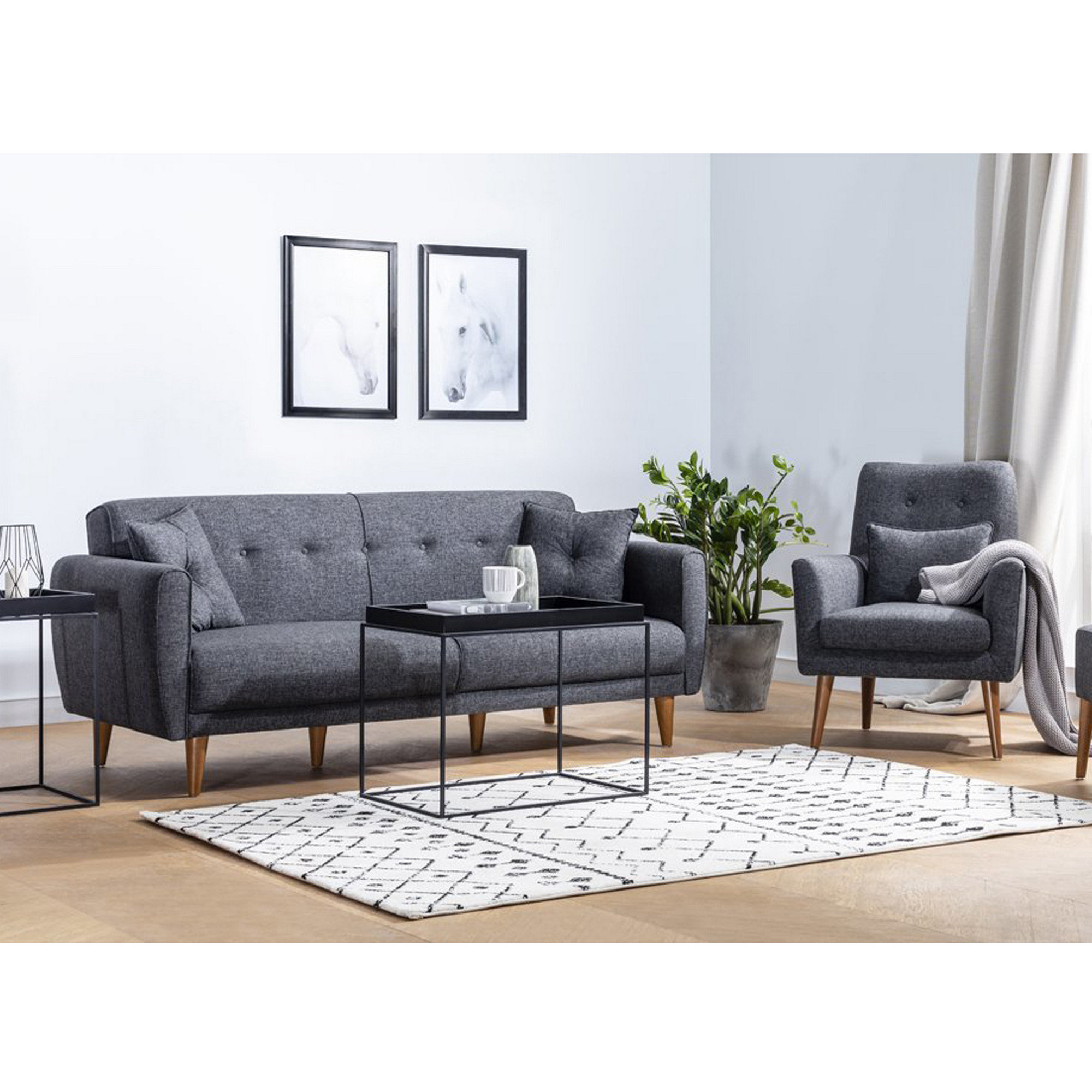 East Urban Home 2 - Piece Living Room Set | Wayfair
