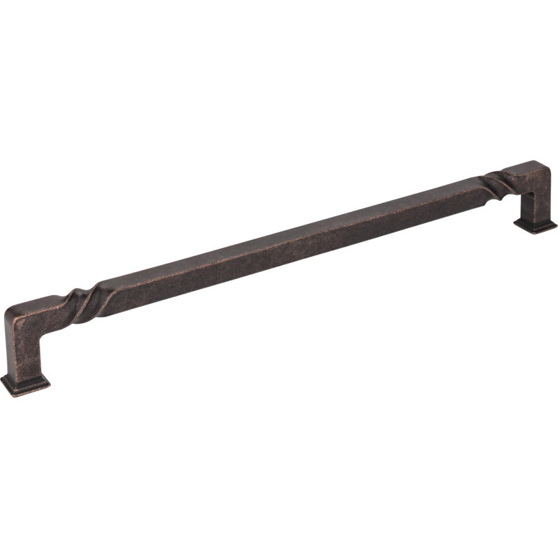 Tahoe Bar Pull, 12", Distressed Oil Rubbed Bronze