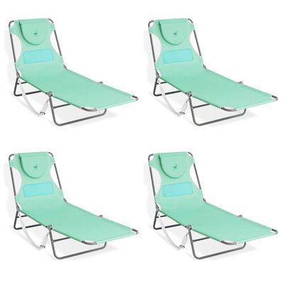 Outdoor Metal Chaise Lounge