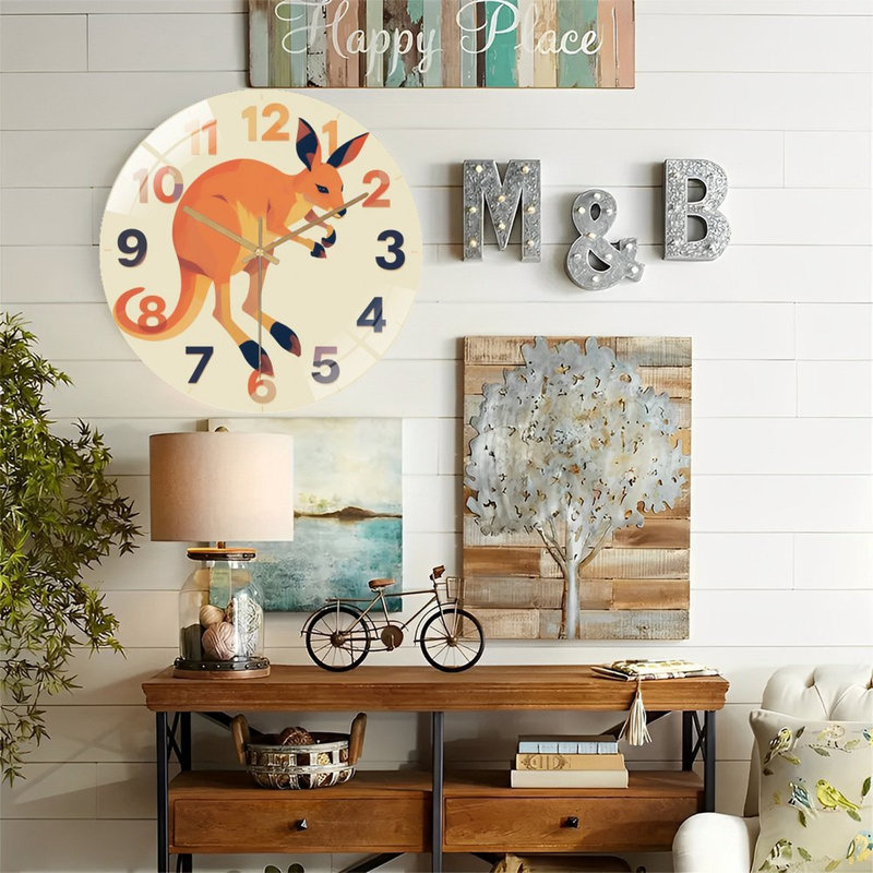 Horloge murale Kangaroo
