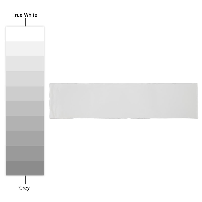 Chester 3" x 12" Ceramic Subway Tile, White
