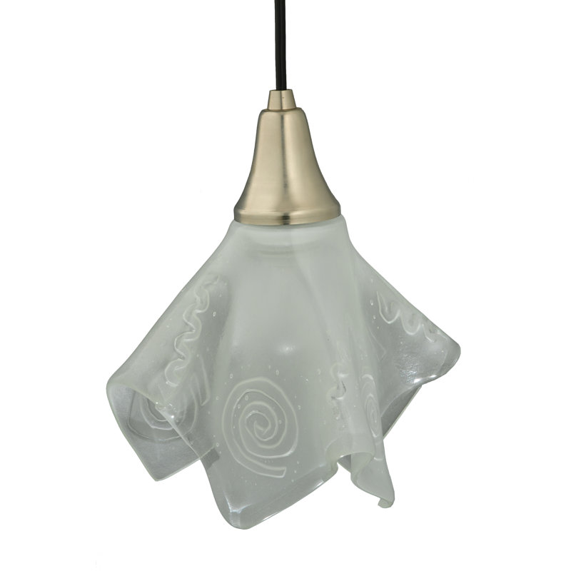 Metro Fusion 1 - Light Pendant, Transparent White Clear