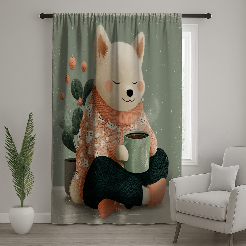 Cozy Bear, 50 po x 80 po - 1 panneau, Blocage