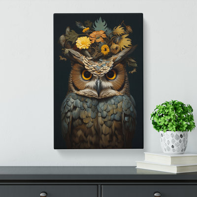 Owl Conceptual - Single Picture Frame Print