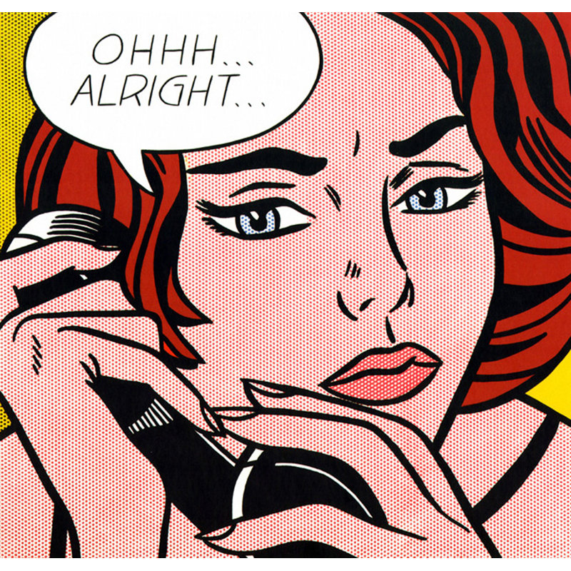 Ohhh ... D'accord ..., 1960, H 15 po x l 16 po