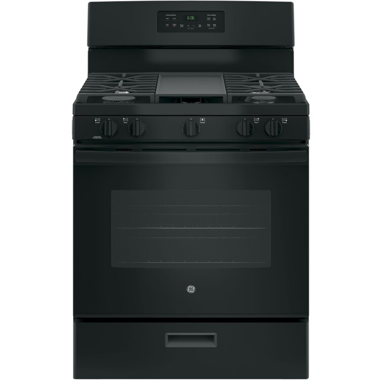 30" 5 cu ft. Freestanding Gas Range with Griddle