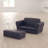Lach Kids 8.5'' Club Chair and Ottoman-29974071