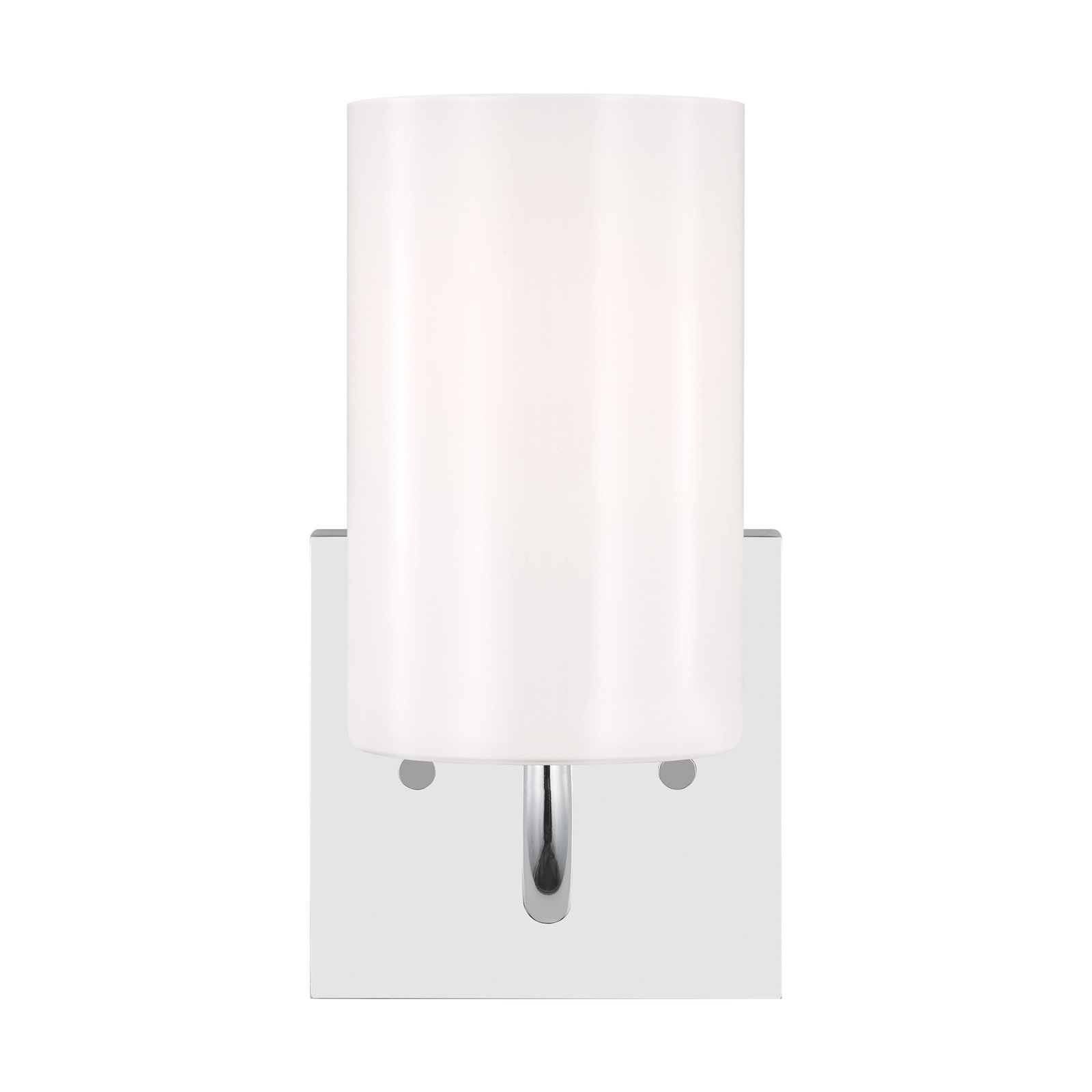 Single Dimmable Vanity Light, Chrome, No
