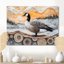 «Winter Canadian Dream Of The Goose», reproduction d'art sur toile encadrée